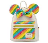 Disney Zaino Loungefly Minnie Arcobaleno 26 Cm