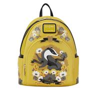 Loungefly Zaini Warner Brothers Harry Potter Tassorosso Casa Tattoo Mini Zaino Giallo, Giallo, Taglia unica, Moda a tema contemporaneo