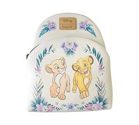Loungefly Zaino Floreale Simba & Nala Il Re Leone Disney 26 Cm