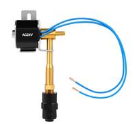 Lounsweer Kit di montaggio dell'elettrovalvola a solenoide Dc Mental Kit di montaggio per elettrovalvola a solenoide umidificatore compatibile con 50041883-001 Corpo in ottone 2 porte Controlli HVAC