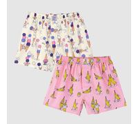 Lousy Livin 2Pack Boxer Shorts Gelato E Banana Rosa Intimo