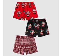 Lousy Livin 3-Pezzi Boxer "Fun Box 3Pack" Natale L Bio Nuovo