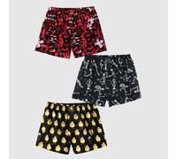 Lousy Livin 3-Pezzi Boxer Notte Cade Sottocentro Underwear Cotone Biologico