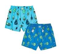 Lousy Livin Boxer 2-Pack Avocado & Broccoli Mutande Pantaloni