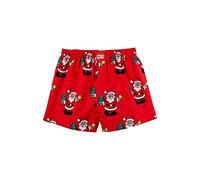 Lousy Livin Boxer Santa, Colore: rosso, M