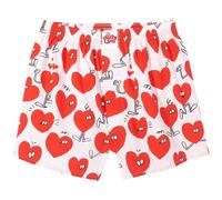 Lousy Livin Boxer Valentines Bianco Cuori Boxer Corto Mutande