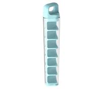 Louttary 1 pezzo, 12 griglie, vassoio per gelato quadrato in plastica, forma per cocktail, succo, whisky, vassoio per gelato quadrato con coperchio, utensile da cucina