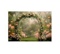 Louttary 1 pezzo di carta da parati fotografica, motivo ghirlanda, scena, matrimonio, fotografia, 210 x 150 cm, 3D, feste, vacanze, ritratto, fotografia sfondi