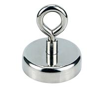 Louttary 1 PZ Super Neodimio Pesca Magneti 36LB Aspirazione Rotonda Potenza Magnete Gancio Mare Pesca Magnete