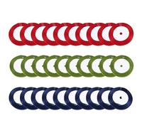 Louttary 1 set (25 iardi/rotolo) nastro di raso all'ingrosso confezione regalo di Natale decorazione manuale fai da te nastri nastro di raso tessuto