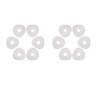 Louttary 12 pezzi di pastiglie per aspirapolvere robot T10 e mop Combo per pavimenti duri