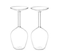 Louttary 14 FL Oz - Bicchieri da cocktail rovesciati, in vetro di martinica rovesciato, confezione da 2