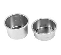 Louttary 2 confezioni da 51 Mm 2/4 filtri per tazze, cestello di ricambio senza fondo per caffè EC680 EC685