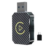 Louttary 2 in 1 CarPlay Box Android Auto Senza Fili CarPlay Convertitore Auto Android Smart Box Adattatore Senza Fili Adattatore Auto