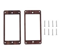 Louttary 2 pezzi chitarra elettrica humbucker chitarra pickup telaio pickup anello di montaggio off