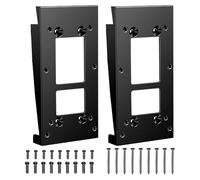Louttary 2 Pezzi di Supporto per Rivestimento In Vinile per Campanello Compatibile con Ring Video Doorbell, Video Door Bell 1a Generazione 2, 3, 3+