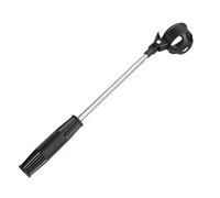 Louttary 2 pezzi per antenna pick-up, palla retriever, acciaio inox nero + ABS, accessori da golf per esterni, picchetti da golf, articoli sportivi da golf