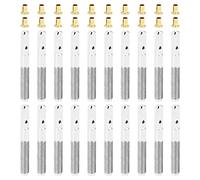 Louttary 20 Pezzi Serie Lira Arpa Perno di Regolazione Chiodi con 20 Pezzi Seria Rivetti Set per Lira Arpa Piccola Arpa Strumento a Corde Musicale