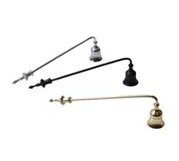 Louttary 3 pezzi estintori per candele, stoppino, estintore, copertura per candele senza colpi, lungo per spegnere in sicurezza la fiamma della candela