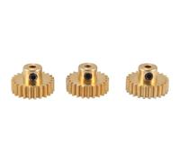 Louttary 3 pignoni in ottone 32DP 48DP 64DP M0.8 per 1/10 1/8 RC Auto 3650 3660 23t