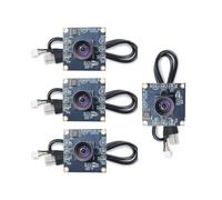 Louttary 4Pcs Modulo della Telecamera USB 100 Gradi 1MP OV9732 1280x720 USB Driver Gratuito A Manuale con da 3 Metri per WinXP/7/8