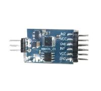 Louttary 5.8G - Switch video a 3 canali per droni RC FPV con ingressi multipli per la fotografia aerea e il monitoraggio