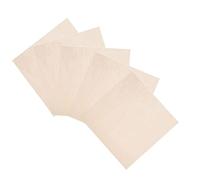 Louttary 5 pezzi Basswood Craft Board Artigianato Multistrato Tagliere Tagliere DIY Pittura Tinta e Intagliato Lastra Di Legno Durevole Facile Da Usare Colore Legno