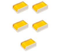 Louttary 5 PZ Bianco Arco Colofonia Greco Greco Attrazione-Aumento Colofonia per Violino Alto Violoncello Arco Strumento una Corde Durevole