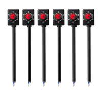 Louttary 6PCS DC 0/1-10V Rotella LED Dimmer 0/1-10V Driver LED Elettronico Dimmerabile A Bassa Tensione PWM Off per Driver LED Dimmerabili 0-10V / 1-10V