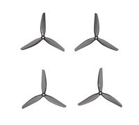 Louttary 7.5 Pollici Tri-Blade 4PCS Grigio Trasparente CW/CCW per FPV Racing Drones e Motori Brushless