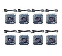 Louttary 8 Pz Modulo Telecamera 100 Gradi 1MP OV9732 1280x720 Driver USB Gratuito A Manuale con da 0,6 Metri per WinXP/7/8/10