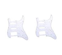 Louttary Accessori per chitarra elettrica, battistrada anteriore, chitarra elettrica, perla bianca