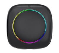 Louttary Adattatore Wireless Carplay Android 4 in 1, 6G + 64G, adattatore per auto, adattatore senza fili, conversione da cavo in una scatola carplay senza fili