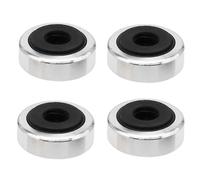 Louttary Aluminum Turntable Isolation Pad - Proteggi Pavimento con Picchetti Supporto per Amplificatore, Dispositivi HiFi - Migliora Le Prestazioni Audio.