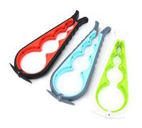 Louttary Apribottiglie, multifunzione, apribottiglie 4 in 1, Cap Twister, apribottiglie a quattro posizioni, tappo antiscivolo Twister