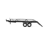 Louttary Auto RC nera, gancio di traino in metallo, parti di aggiornamento, accessori per 1/18 RC Trx4m Fms18 Scx24 Fms24 CR18P