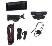 Louttary autoradio, carplay senza fili, autoradio portatile 6,86 touchscreen con telecamera posteriore Android per auto, navigazione, collegamento specchio/FM/Bluetooth