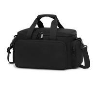 Louttary Borsa a tracolla impermeabile antiurto per fotocamera mirrorless con divisori rimovibili e tracolla