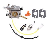 Louttary Carburatore per Tosaerba con Filtro, Candela -45 per Decespugliatore FS48 FS52 FS62 FS66 FS81 FS86 FS88 H24D