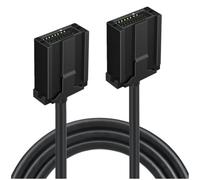 Louttary Cavo di prolunga con spina E compatibile da 1,5 m, con blocco per il cavo di trasmissione audio e video HDTV in auto