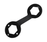Louttary Chiave frizione per lavatrice, smontaggio, vite interna, rimozione del dado, chiave a manica lunga a doppia estremità, 36/38 mm, colore nero, 1 pezzo
