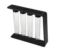 Louttary Confezione Magnetica per Chicchi di Caffè, Bottiglia, Provetta, Espositore In Vetro, Stoccaggio e Conservazione Degli Strumenti per il Caffè, Barattolo Sigillato