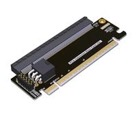 Louttary Connettore Slot PCIe 16X, Adattatore Convertitore PCIe X16, Scheda Adattatore di Aumento 'Altezza, Scheda di Estensione per Test, Scheda di Protezione.