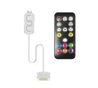 Louttary Controller ARGB 5V 3pin per Alimentazione SATA Controller RGB Hub 3PIN per Ventola CPU Case Computer LED Luce Radiatore
