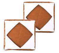 Louttary Copertura avvolgente in 2 pezzi per piastra a pressione termica, 38,1 x 38,1 cm, resistente al calore, riutilizzabile, per pressa termica