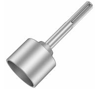 Louttary Driver per asta di terra, 65 mm in acciaio ad alte prestazioni, resistente all'usura, ampia compatibilità, punte per barre di terra, parti di base, accessori