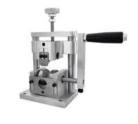 Louttary Estrattore cavo manuale spelacavi, filo di rame, spelafili, manovella, con punta a mano, durevole, argento