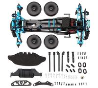 Louttary FAI DA TE RC Auto Center Drive Drift Racing Telaio 1/10 D5S RC Auto Carbon Telaio DIY Kit da corsa ad alta velocità