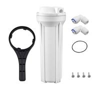 Louttary Filtro acqua ad osmosi inversa per fontane e acqua di città. Alloggiamento filtro acqua a casa con sistema di pre-filtrazione per la casa.