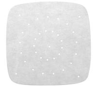 Louttary Friggitrice aria carta pergamena, 200 pezzi 9 Perforato non sbiancato Quadrato Friggitrice Aria Liner, Foil di Pergamena a vapore
